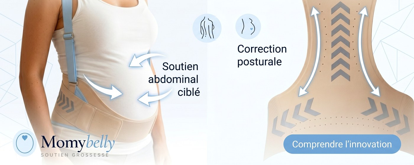 Momybelly — soutien abdominal ciblé et correction posturale